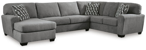 Birkdale Court Sectional with Chaise - Dinettes Plus Furniture
