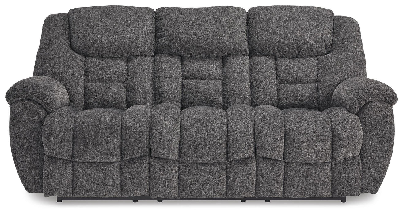 Foreside Reclining Sofa - Dinettes Plus Furniture
