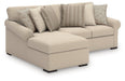 LadyMae Sectional with Chaise - Dinettes Plus Furniture