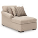 LadyMae Sectional with Chaise - Dinettes Plus Furniture