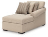 LadyMae Sectional with Chaise - Dinettes Plus Furniture