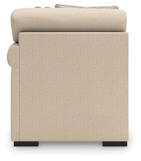 LadyMae Sectional with Chaise - Dinettes Plus Furniture