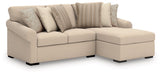 LadyMae Sectional with Chaise - Dinettes Plus Furniture