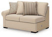 LadyMae Sectional with Chaise - Dinettes Plus Furniture