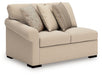 LadyMae Sectional with Chaise - Dinettes Plus Furniture