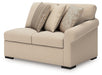 LadyMae Sectional with Chaise - Dinettes Plus Furniture