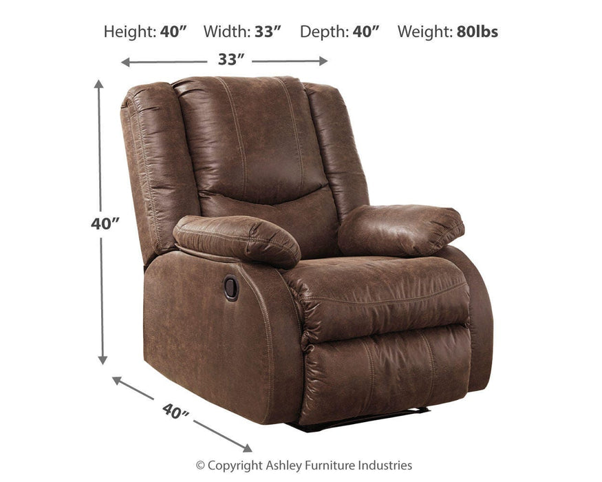 Bladewood Recliner - Dinettes Plus Furniture