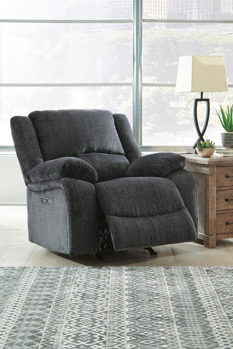 Draycoll Power Recliner - Dinettes Plus Furniture