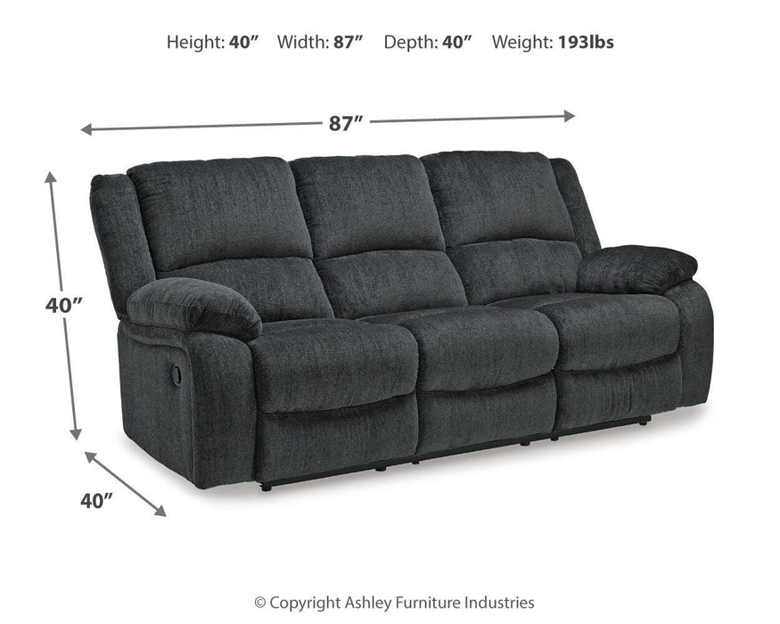 Draycoll Reclining Sofa - Dinettes Plus Furniture