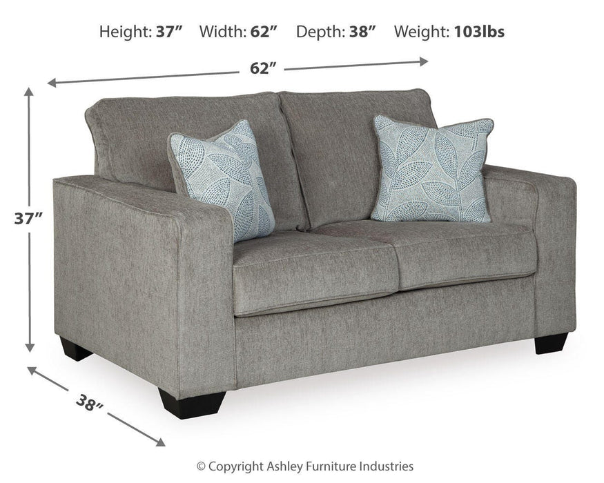 Altari Loveseat - Dinettes Plus Furniture
