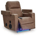 Lorrenton Power Glider Recliner with Audio System - Dinettes Plus Furniture