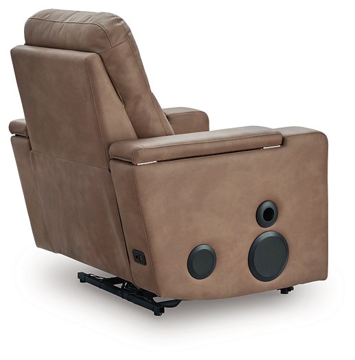 Lorrenton Power Glider Recliner with Audio System - Dinettes Plus Furniture