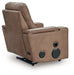 Lorrenton Power Glider Recliner with Audio System - Dinettes Plus Furniture
