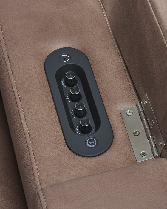 Lorrenton Power Glider Recliner with Audio System - Dinettes Plus Furniture