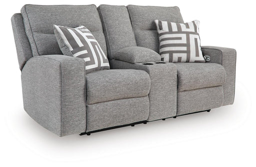 Biscoe Power Reclining Loveseat - Dinettes Plus Furniture