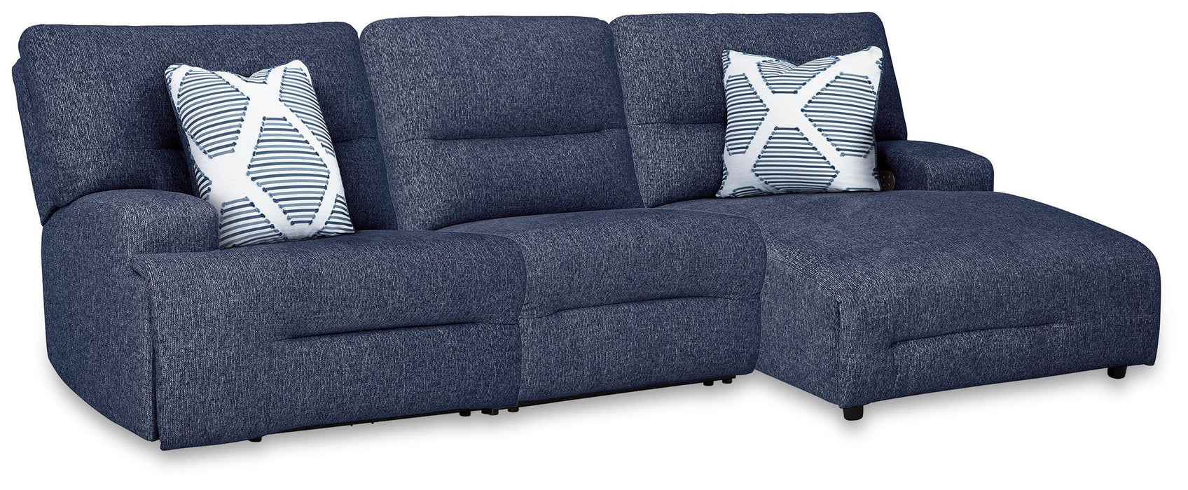 Acklen Place Power Reclining Sectional - Dinettes Plus Furniture
