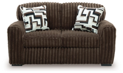 Midnight-Madness Loveseat - Dinettes Plus Furniture