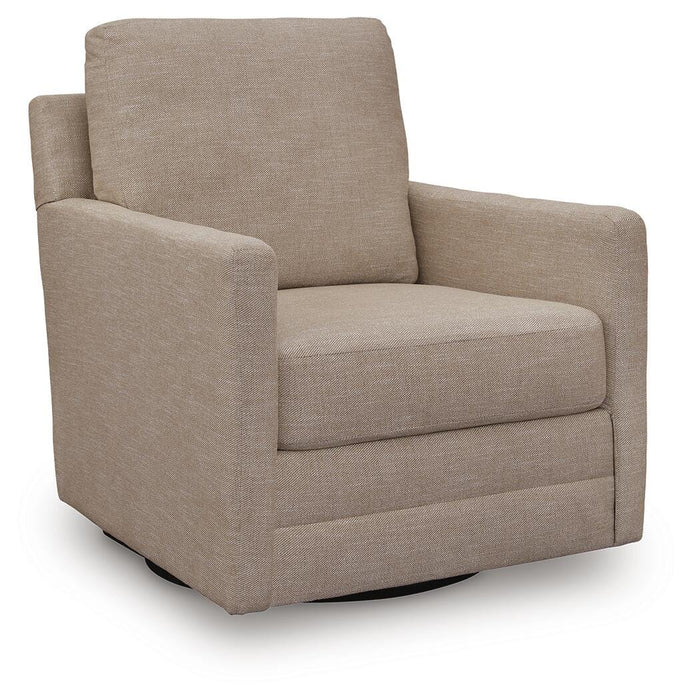Freybourne Next-Gen Nuvella Swivel Accent Chair - Dinettes Plus Furniture