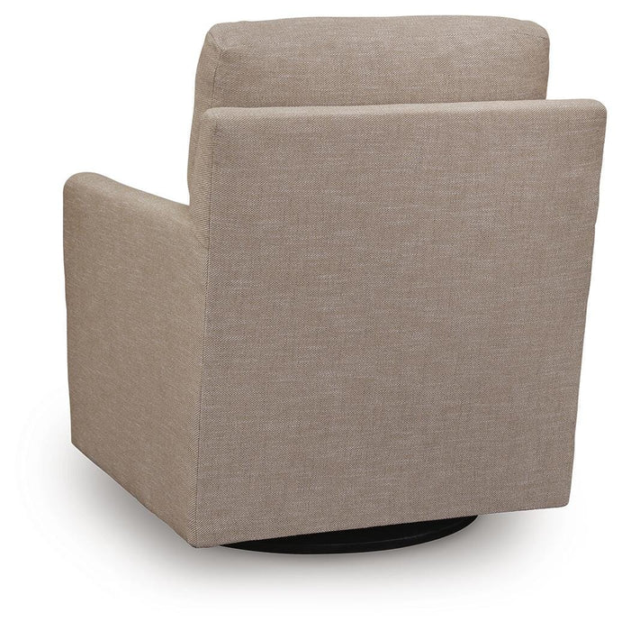 Freybourne Next-Gen Nuvella Swivel Accent Chair - Dinettes Plus Furniture