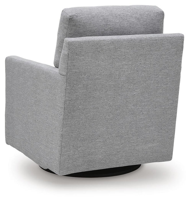 Freybourne Next-Gen Nuvella Swivel Accent Chair - Dinettes Plus Furniture