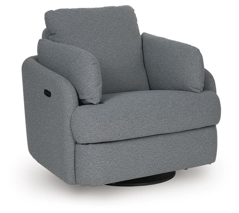 Alainmont Next-Gen Nuvella Swivel Power Recliner - Dinettes Plus Furniture