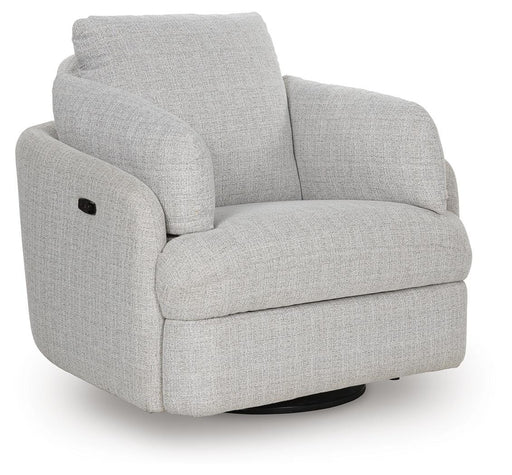 Alainmont Next-Gen Nuvella Swivel Power Recliner - Dinettes Plus Furniture