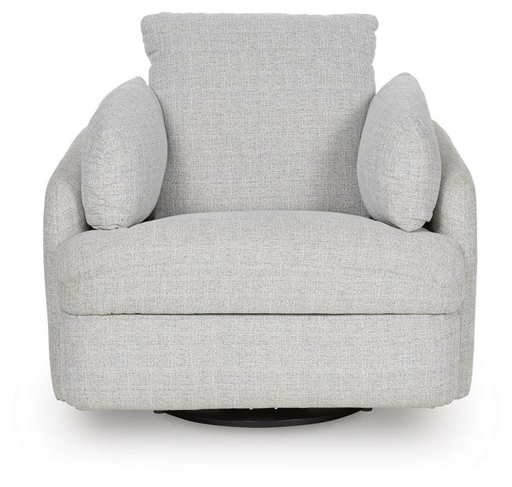 Alainmont Next-Gen Nuvella Swivel Power Recliner - Dinettes Plus Furniture