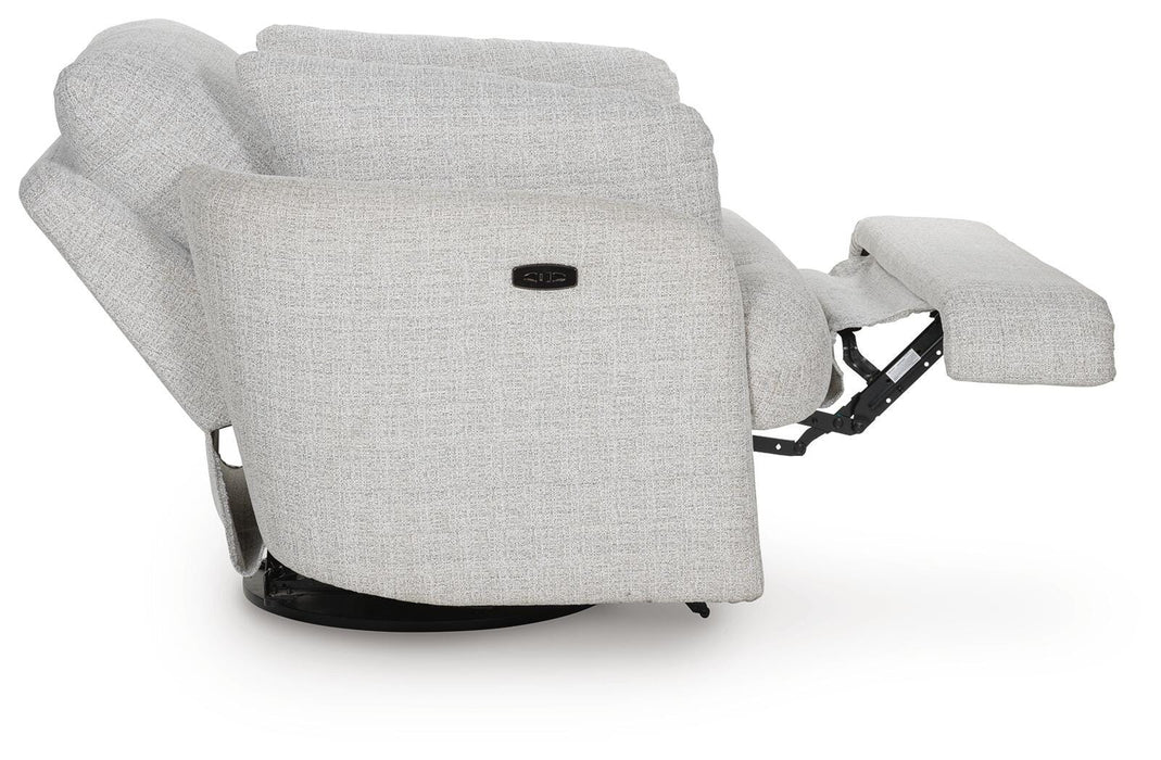 Alainmont Next-Gen Nuvella Swivel Power Recliner - Dinettes Plus Furniture