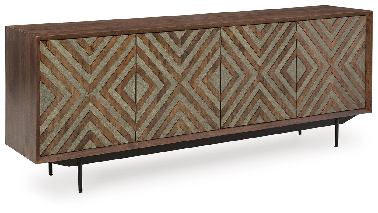 Dreggan Accent Cabinet - Dinettes Plus Furniture