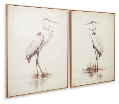 Aubinell Wall Art (Set of 2) - Dinettes Plus Furniture