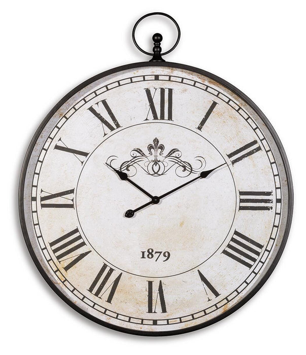 Augustina Wall Clock - Dinettes Plus Furniture