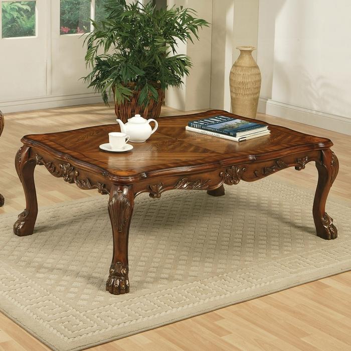 Dresden Cherry Oak Coffee Table - Dinettes Plus Furniture