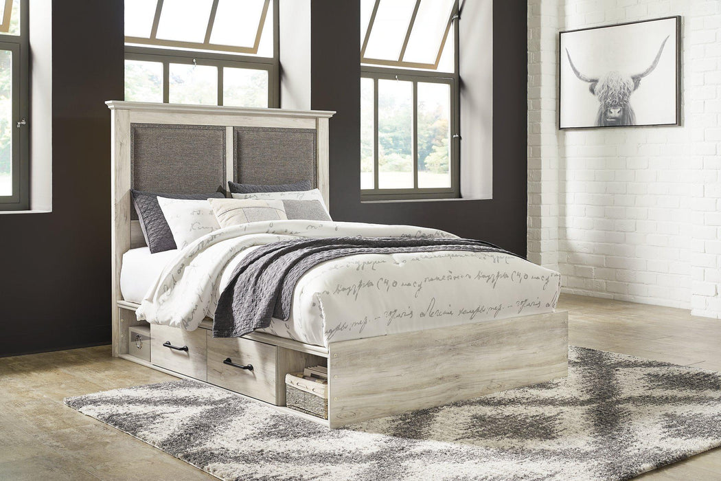 Cambeck Upholstered Panel Storage Bed