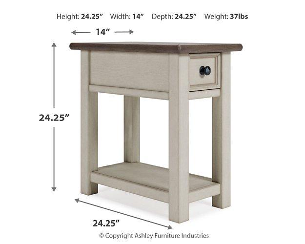 Bolanburg Chairside End Table - Dinettes Plus Furniture