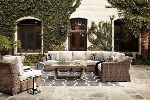 Beachcroft Outdoor Seating Set - Dinettes Plus Furniture