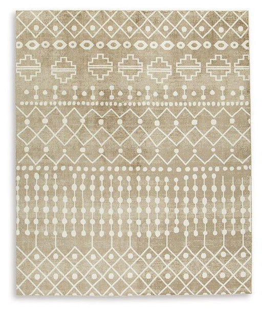Bunchly 7'10" x 10'3" Washable Rug - Dinettes Plus Furniture