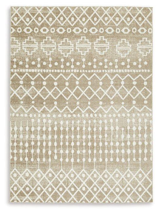 Bunchly 4'11" x 7'2" Washable Rug - Dinettes Plus Furniture