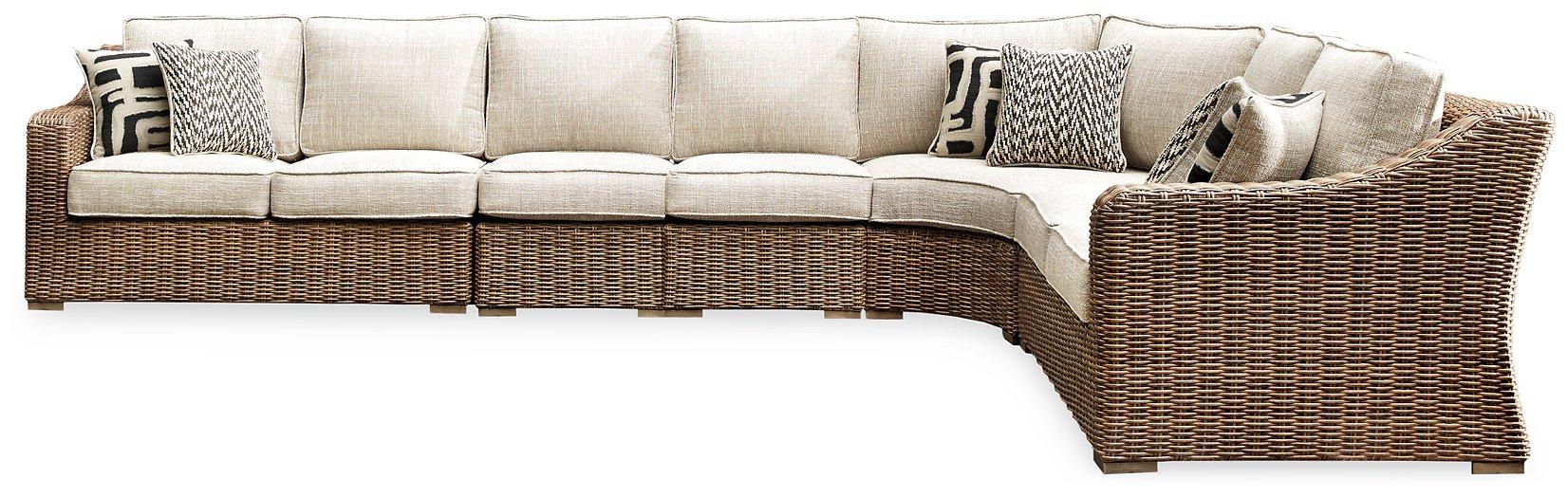 Beachcroft Outdoor Seating Set - Dinettes Plus Furniture