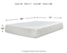 10 Inch Chime Memory Foam Mattress Set - Dinettes Plus Furniture