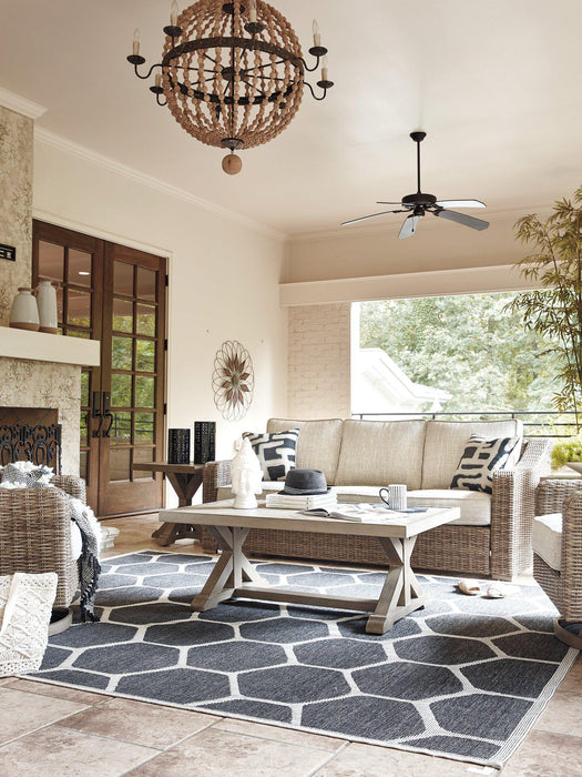 Beachcroft Outdoor Conversation Set - Dinettes Plus Furniture