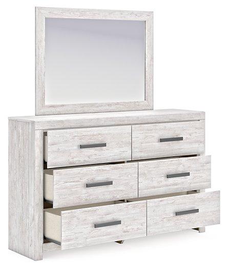 Cayboni Dresser and Mirror - Dinettes Plus Furniture
