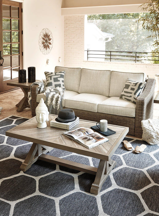 Beachcroft Outdoor Conversation Set - Dinettes Plus Furniture