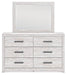 Cayboni Dresser and Mirror - Dinettes Plus Furniture