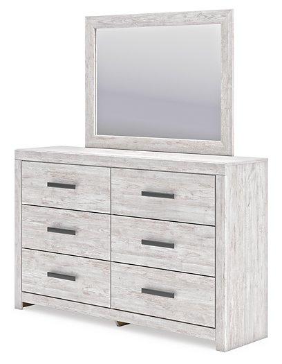 Cayboni Dresser and Mirror - Dinettes Plus Furniture