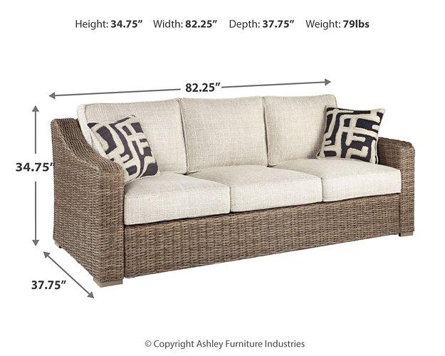 Beachcroft Outdoor Seating Set - Dinettes Plus Furniture