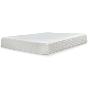 10 Inch Chime Memory Foam Mattress Set - Dinettes Plus Furniture