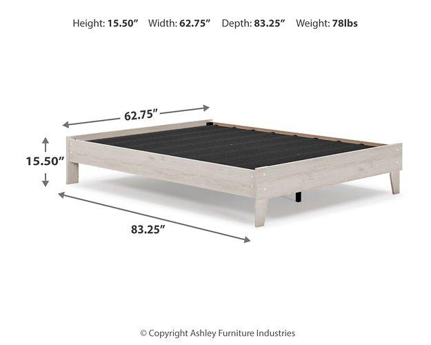 Socalle Bed and Mattress Set - Dinettes Plus Furniture
