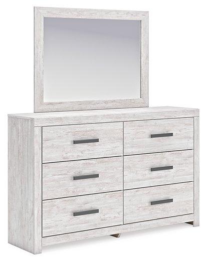 Cayboni Dresser and Mirror - Dinettes Plus Furniture