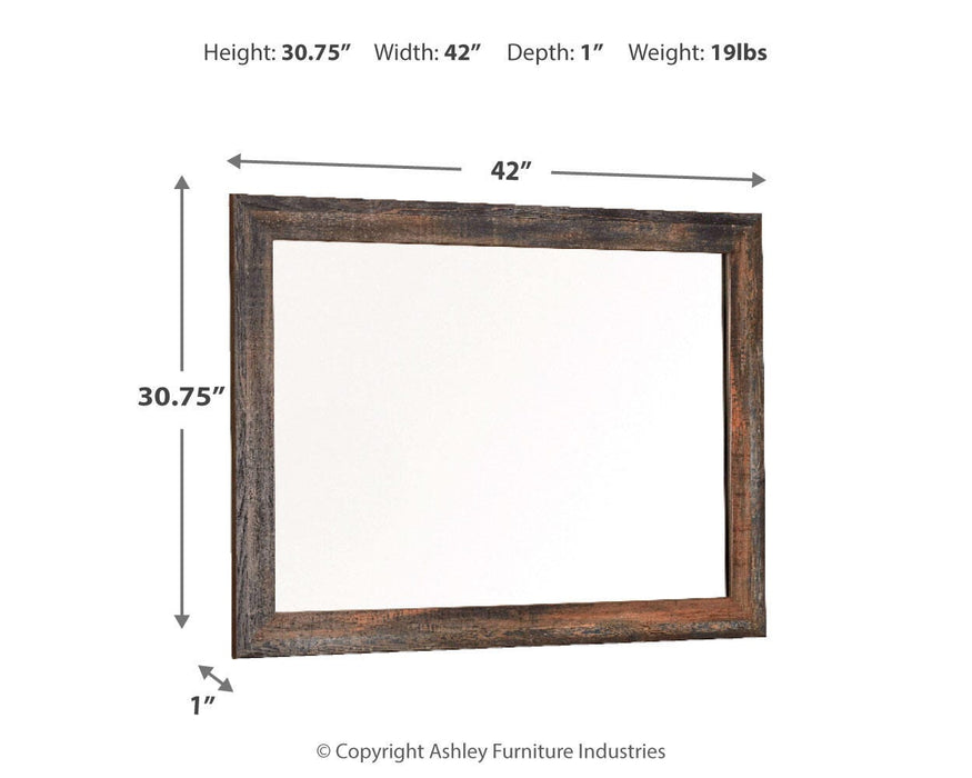Drystan Bedroom Mirror - Dinettes Plus Furniture