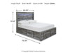 Baystorm Storage Bed - Dinettes Plus Furniture